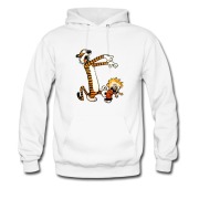 Men's hobbes and calvin Hoodie