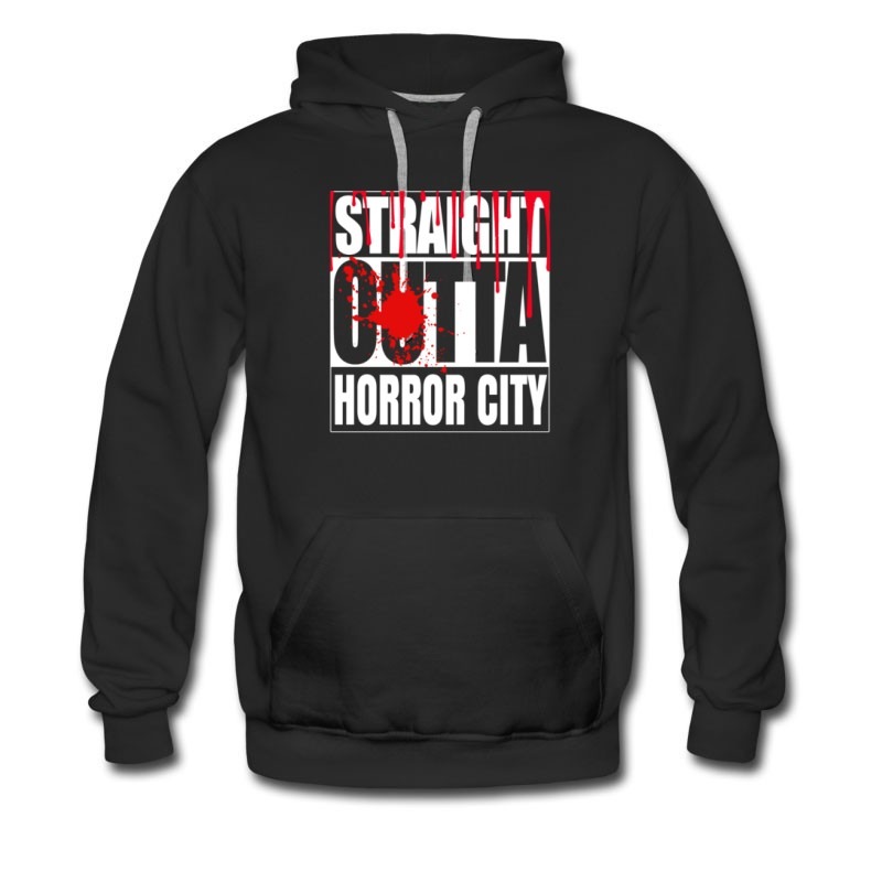 Men's Horror City Halloween Hoodie