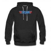 Men's Hot Air Fighter Movie Logo Top Gun Hoodie