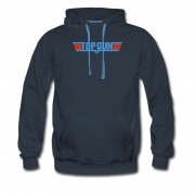 Men's Hot Air Fighter Movie Logo Top Gun Hoodie