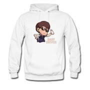 Men's Hot Cartoons Baby Driver Hoodie