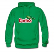 Men's Hot Design Cortes Logo Beer Hoodie