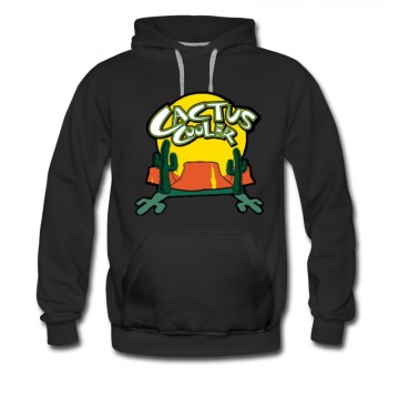 Men's Hot Item Cactus Cooler Drinking Hoodie