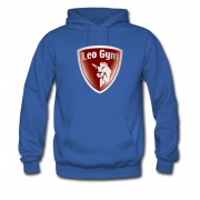 Men's Hot Lion Leo Gym Logo Hoodie