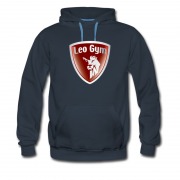 Men's Hot Lion Leo Gym Logo Hoodie