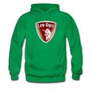 Men's Hot Lion Leo Gym Logo Hoodie