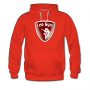 Men's Hot Lion Leo Gym Logo Hoodie