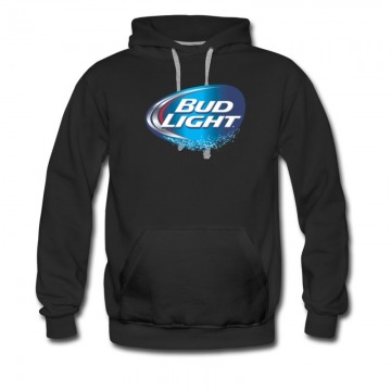 Men's Hot Logo Bud Light Beer Ultimate Design Cool Stuff Hoodie