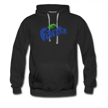 Men's Hot Logo Fanta Soft Drinking Hoodie