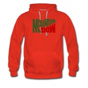 Men's Hot Logo Mountain Dew Drinking Logo Hoodie