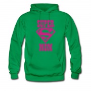 Men's Hot Mother Day,s Design Super Mom Logo Hoodie