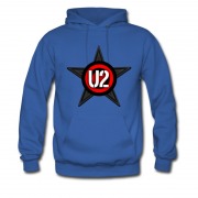 Men's Hot New Logo U2 United Kingdom Rock Band Hoodie