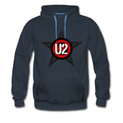Men's Hot New Logo U2 United Kingdom Rock Band Hoodie
