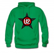 Men's Hot New Logo U2 United Kingdom Rock Band Hoodie