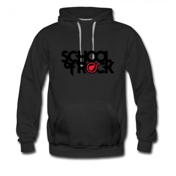 Men's Hot New Shirt School Of Rock Logo Hoodie