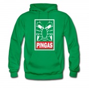 Men's Hot Retro Cartoon Pingas Style Hoodie