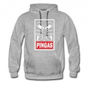 Men's Hot Retro Cartoon Pingas Style Hoodie