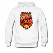 Men's Hot Retro Classic Rock Metal Kiss Band Hot Sell Hoodie