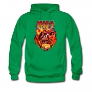 Men's Hot Retro Classic Rock Metal Kiss Band Hot Sell Hoodie