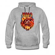 Men's Hot Retro Classic Rock Metal Kiss Band Hot Sell Hoodie