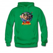 Men's Hot Retro Games Worm World Party Remastered Hoodie