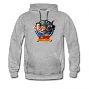 Men's Hot Retro Games Worm World Party Remastered Hoodie