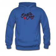 Men's Hot Rock Design Santa Cruz Cool Hoodie