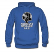 Men's Hot Satan Beer Logo Arrogantt Bastard Aler Hoodie