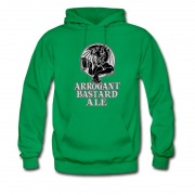 Men's Hot Satan Beer Logo Arrogantt Bastard Aler Hoodie