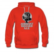 Men's Hot Satan Beer Logo Arrogantt Bastard Aler Hoodie