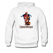 Men's Hot Sell Captain Morgan Standing Rum Beer Hoodie
