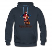 Men's Hot Sell Captain Morgan Standing Rum Beer Hoodie