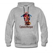 Men's Hot Sell Captain Morgan Standing Rum Beer Hoodie