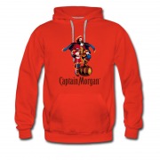 Men's Hot Sell Captain Morgan Standing Rum Beer Hoodie