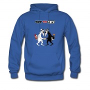 Men's Hot Sell Spy Versus Spy Cartoon Retro Comic Hoodie