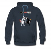 Men's Hot Sell Spy Versus Spy Cartoon Retro Comic Hoodie