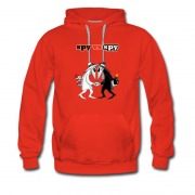 Men's Hot Sell Spy Versus Spy Cartoon Retro Comic Hoodie