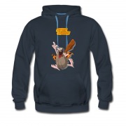 Men's Hot Style Captain Caveman Cartoon Apparel Hoodie
