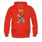 Men's Hot Style Captain Caveman Cartoon Apparel Hoodie