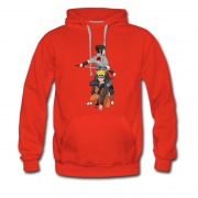 Men's Hot Style Ninja Naruto And Sasuke Hoodie