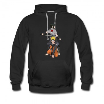 Men's Hot Style Ninja Naruto And Sasuke Hoodie