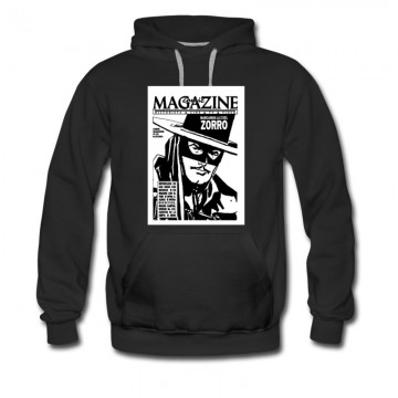 Men's Hot Zorro Magazine Retro Hoodie
