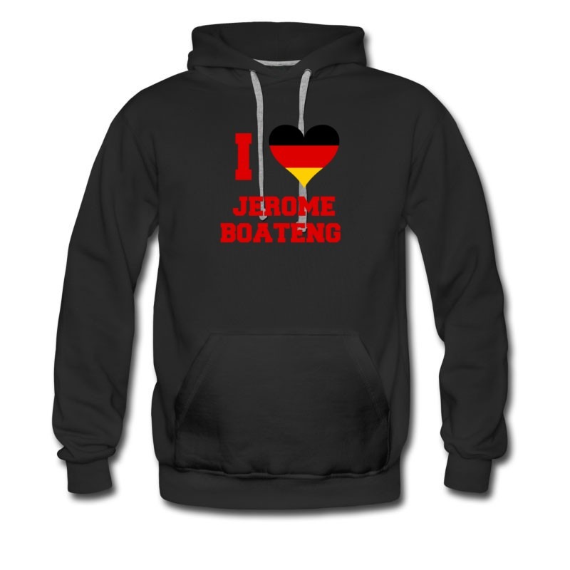 Men's I Love Germany Jerome Boateng Hoodie