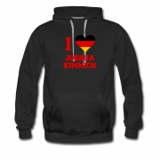 Men's I Love Germany Soccer Joshua Kimmich Hoodie