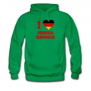Men's I Love Germany Soccer Joshua Kimmich Hoodie