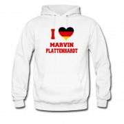 Men's I Love Soccer German Marvin Plattenhardt Hoodie