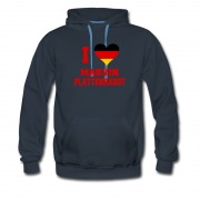 Men's I Love Soccer German Marvin Plattenhardt Hoodie