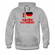 Men's I Love Soccer German Marvin Plattenhardt Hoodie