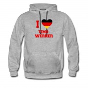 Men's I Love Timo Werner Germany World Cup Hoodie