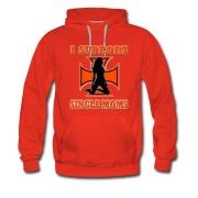 Men's I SUPPORT SINGLE MOMS Hoodie